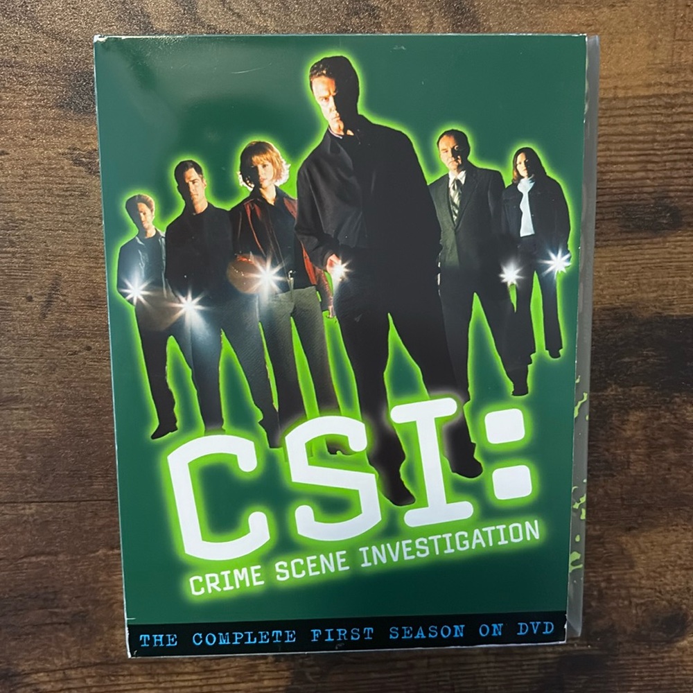 CSI:Crime Scene Investigation complete season 1 dvds